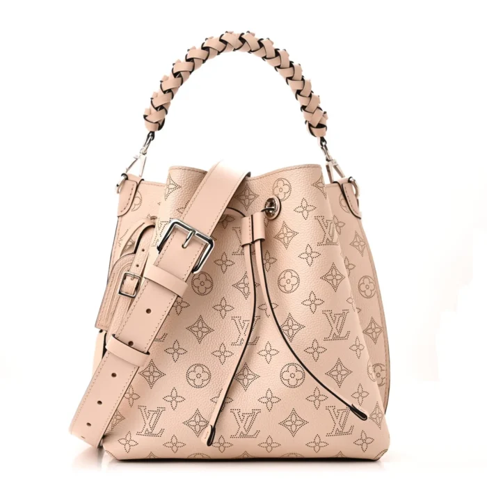 Louis Vuitton Coquille Mahina Leather Muria Silver Hardware Front replica handbags